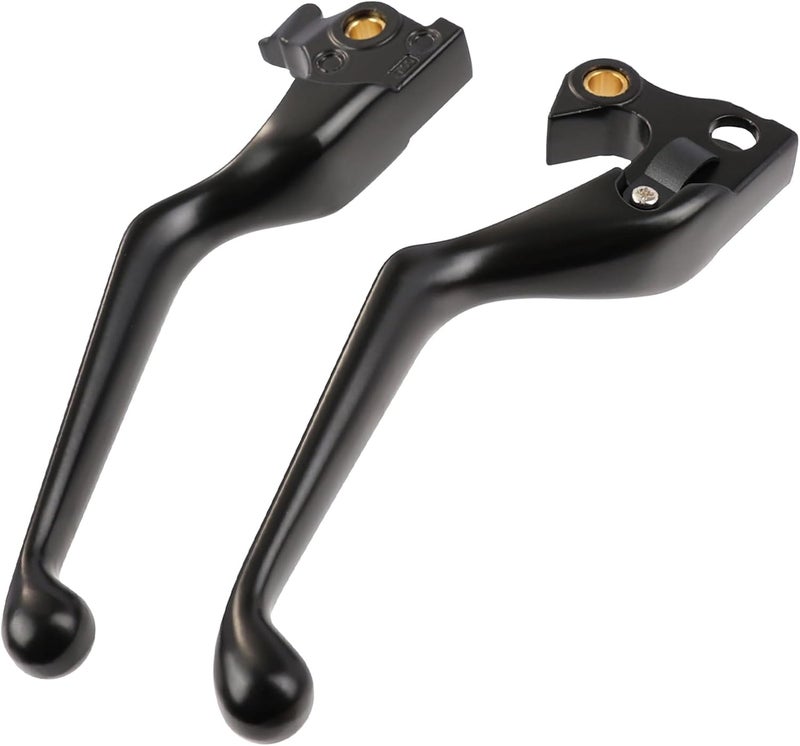 MOCODUO Motorcycle Brake Clutch Levers Hand Lever Set for Harley Sportster XL 883 1200 Control Hand Lever Replacement Accessories Parts 2004-2013 Black - Image 1